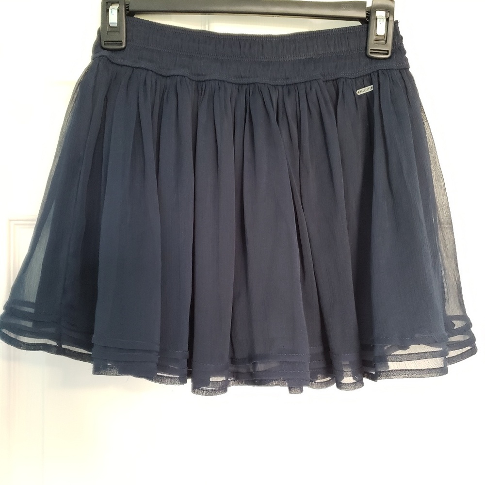 Navy blue skirt